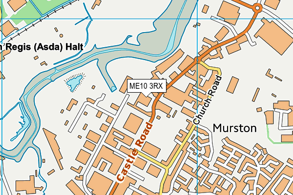 ME10 3RX map - OS VectorMap District (Ordnance Survey) ME10 3RX map - OS VectorMap District (Ordnance Survey)