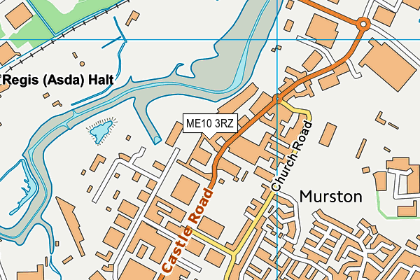 ME10 3RZ map - OS VectorMap District (Ordnance Survey) ME10 3RZ map - OS VectorMap District (Ordnance Survey)