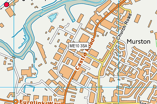 ME10 3SA map - OS VectorMap District (Ordnance Survey) ME10 3SA map - OS VectorMap District (Ordnance Survey)