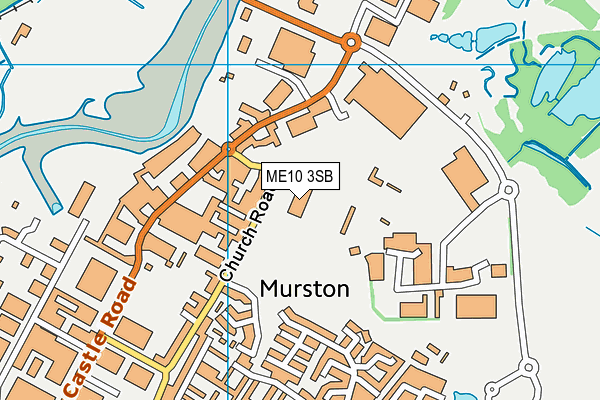 ME10 3SB map - OS VectorMap District (Ordnance Survey) ME10 3SB map - OS VectorMap District (Ordnance Survey)