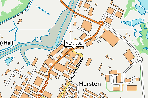 ME10 3SD map - OS VectorMap District (Ordnance Survey) ME10 3SD map - OS VectorMap District (Ordnance Survey)