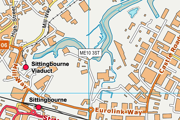 ME10 3ST map - OS VectorMap District (Ordnance Survey) ME10 3ST map - OS VectorMap District (Ordnance Survey)