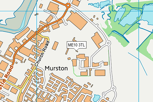 ME10 3TL map - OS VectorMap District (Ordnance Survey) ME10 3TL map - OS VectorMap District (Ordnance Survey)