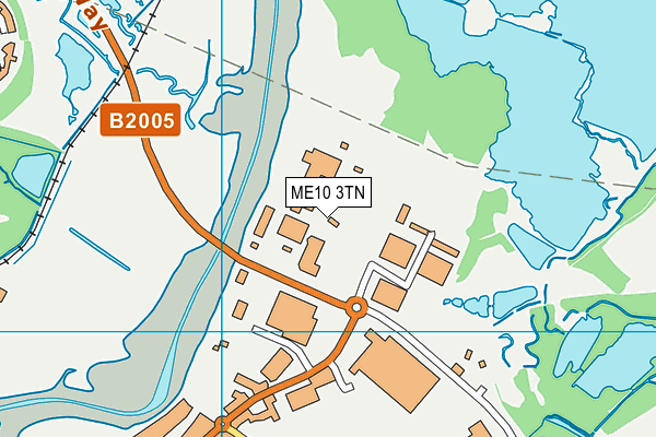 ME10 3TN map - OS VectorMap District (Ordnance Survey) ME10 3TN map - OS VectorMap District (Ordnance Survey)