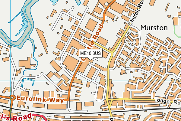ME10 3US map - OS VectorMap District (Ordnance Survey) ME10 3US map - OS VectorMap District (Ordnance Survey)