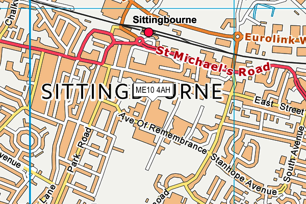 ME10 4AH map - OS VectorMap District (Ordnance Survey) ME10 4AH map - OS VectorMap District (Ordnance Survey)