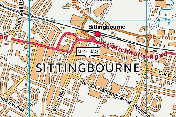 ME10 4AQ map - OS VectorMap District (Ordnance Survey) ME10 4AQ map - OS VectorMap District (Ordnance Survey)