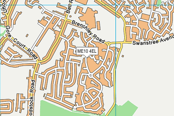 ME10 4EL map - OS VectorMap District (Ordnance Survey) ME10 4EL map - OS VectorMap District (Ordnance Survey)