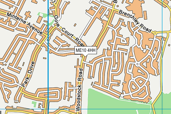 ME10 4HH map - OS VectorMap District (Ordnance Survey) ME10 4HH map - OS VectorMap District (Ordnance Survey)