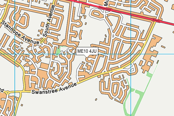 ME10 4JU map - OS VectorMap District (Ordnance Survey) ME10 4JU map - OS VectorMap District (Ordnance Survey)