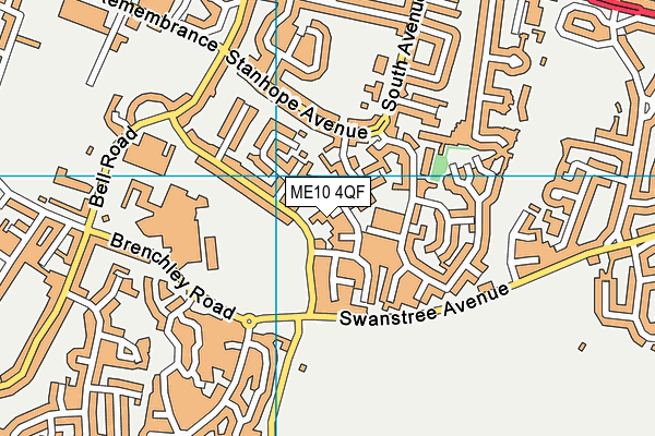 ME10 4QF map - OS VectorMap District (Ordnance Survey) ME10 4QF map - OS VectorMap District (Ordnance Survey)