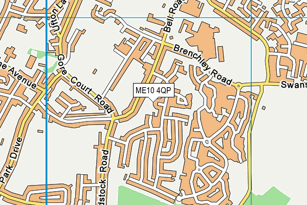 ME10 4QP map - OS VectorMap District (Ordnance Survey) ME10 4QP map - OS VectorMap District (Ordnance Survey)