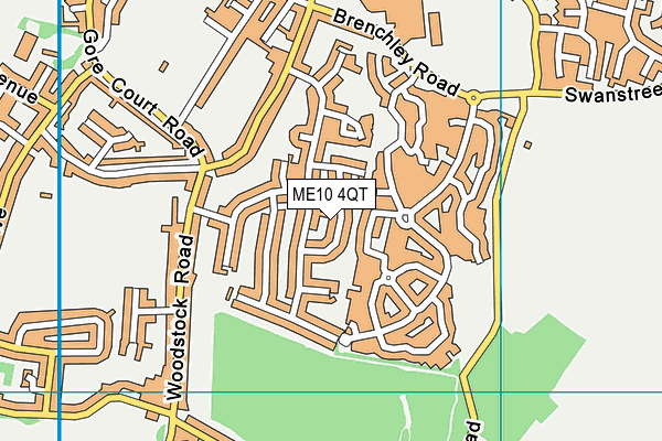 ME10 4QT map - OS VectorMap District (Ordnance Survey) ME10 4QT map - OS VectorMap District (Ordnance Survey)