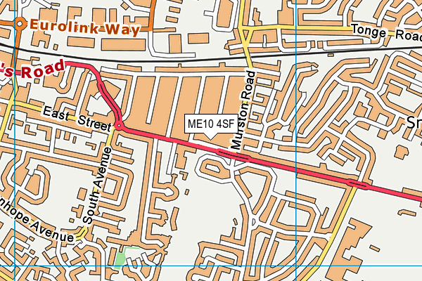 ME10 4SF map - OS VectorMap District (Ordnance Survey) ME10 4SF map - OS VectorMap District (Ordnance Survey)