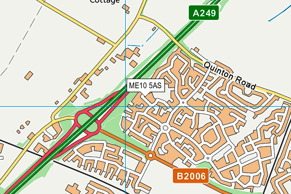 ME10 5AS map - OS VectorMap District (Ordnance Survey) ME10 5AS map - OS VectorMap District (Ordnance Survey)