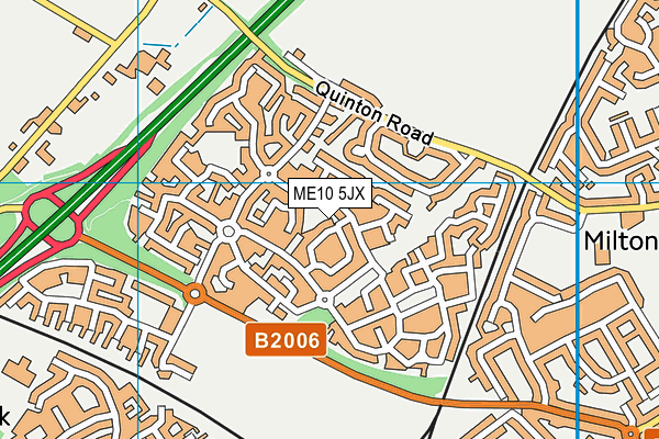 ME10 5JX map - OS VectorMap District (Ordnance Survey) ME10 5JX map - OS VectorMap District (Ordnance Survey)