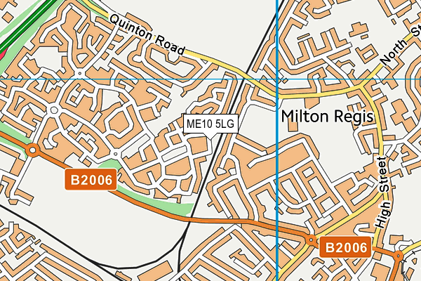 ME10 5LG map - OS VectorMap District (Ordnance Survey) ME10 5LG map - OS VectorMap District (Ordnance Survey)