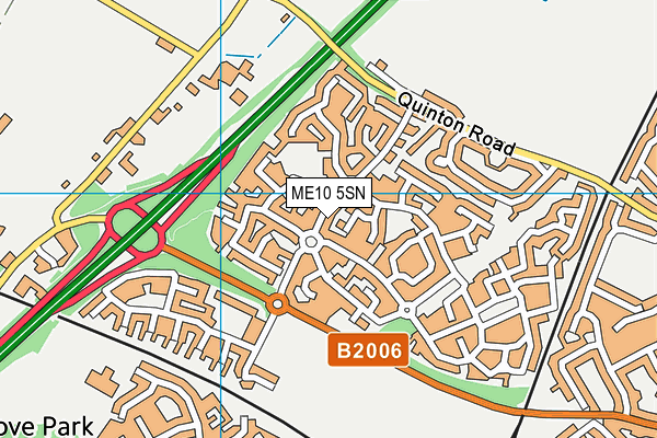 ME10 5SN map - OS VectorMap District (Ordnance Survey) ME10 5SN map - OS VectorMap District (Ordnance Survey)