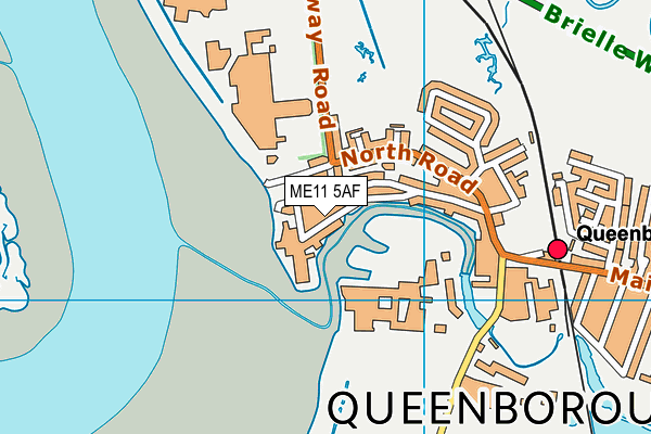 ME11 5AF map - OS VectorMap District (Ordnance Survey) ME11 5AF map - OS VectorMap District (Ordnance Survey)