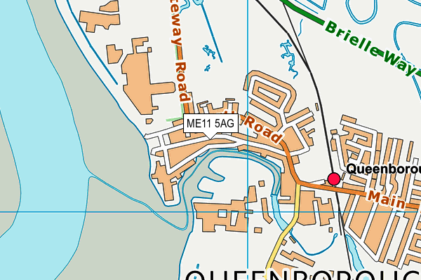 ME11 5AG map - OS VectorMap District (Ordnance Survey) ME11 5AG map - OS VectorMap District (Ordnance Survey)