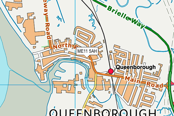 ME11 5AH map - OS VectorMap District (Ordnance Survey) ME11 5AH map - OS VectorMap District (Ordnance Survey)