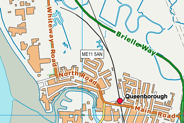 ME11 5AN map - OS VectorMap District (Ordnance Survey) ME11 5AN map - OS VectorMap District (Ordnance Survey)