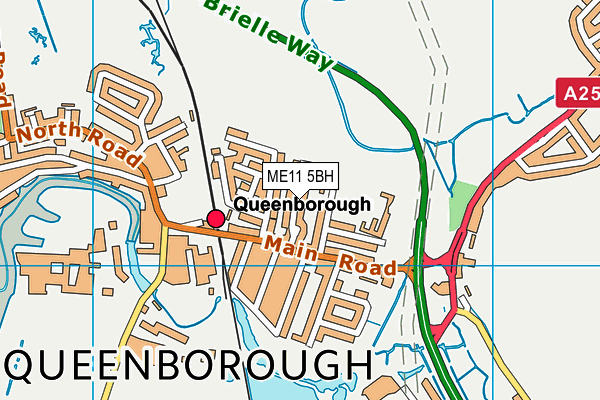 ME11 5BH map - OS VectorMap District (Ordnance Survey) ME11 5BH map - OS VectorMap District (Ordnance Survey)