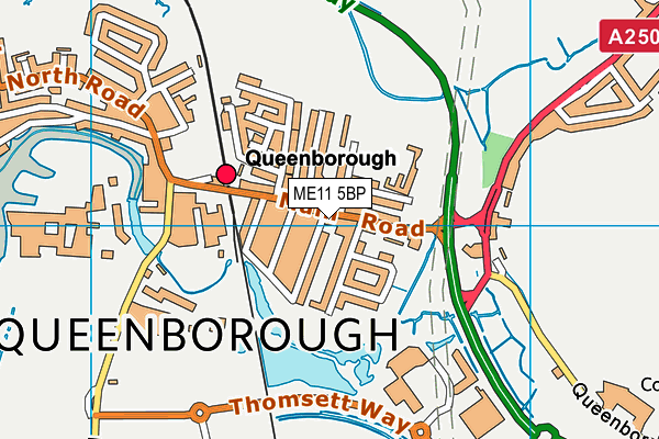 ME11 5BP map - OS VectorMap District (Ordnance Survey) ME11 5BP map - OS VectorMap District (Ordnance Survey)