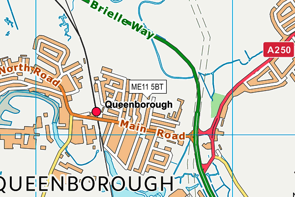 ME11 5BT map - OS VectorMap District (Ordnance Survey) ME11 5BT map - OS VectorMap District (Ordnance Survey)