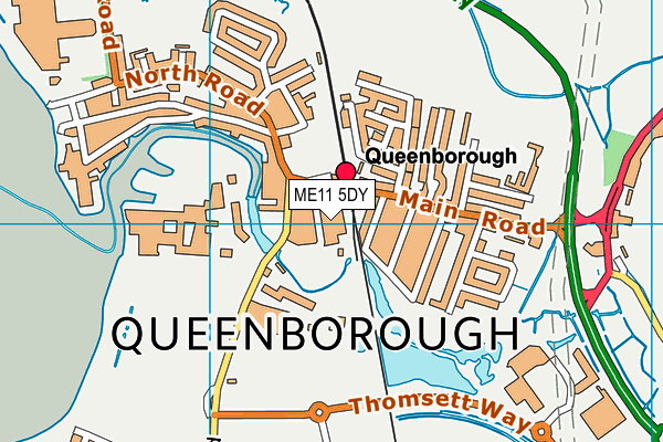 ME11 5DY map - OS VectorMap District (Ordnance Survey) ME11 5DY map - OS VectorMap District (Ordnance Survey)
