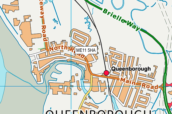 ME11 5HA map - OS VectorMap District (Ordnance Survey) ME11 5HA map - OS VectorMap District (Ordnance Survey)