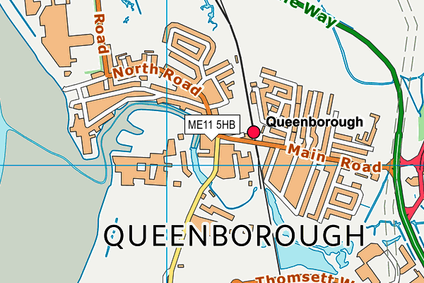 ME11 5HB map - OS VectorMap District (Ordnance Survey) ME11 5HB map - OS VectorMap District (Ordnance Survey)