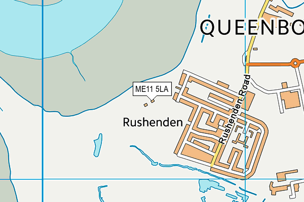 ME11 5LA map - OS VectorMap District (Ordnance Survey) ME11 5LA map - OS VectorMap District (Ordnance Survey)