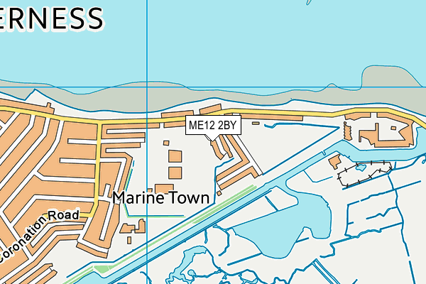ME12 2BY map - OS VectorMap District (Ordnance Survey) ME12 2BY map - OS VectorMap District (Ordnance Survey)