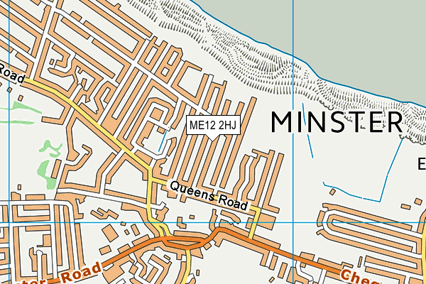 ME12 2HJ map - OS VectorMap District (Ordnance Survey) ME12 2HJ map - OS VectorMap District (Ordnance Survey)