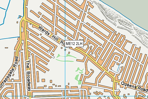 ME12 2LH map - OS VectorMap District (Ordnance Survey) ME12 2LH map - OS VectorMap District (Ordnance Survey)