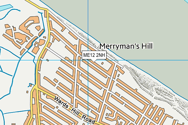 ME12 2NH map - OS VectorMap District (Ordnance Survey) ME12 2NH map - OS VectorMap District (Ordnance Survey)