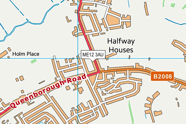 ME12 3AU map - OS VectorMap District (Ordnance Survey) ME12 3AU map - OS VectorMap District (Ordnance Survey)
