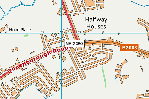 ME12 3BQ map - OS VectorMap District (Ordnance Survey)