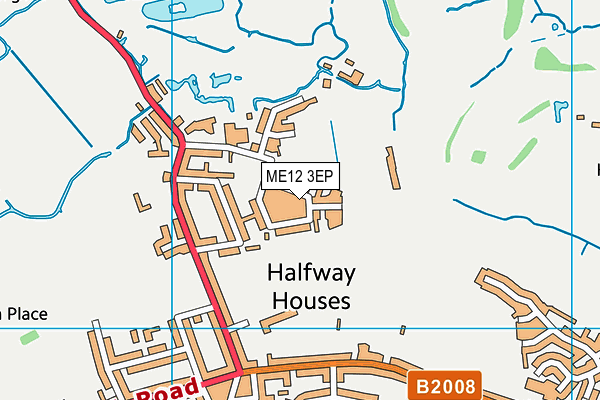 ME12 3EP map - OS VectorMap District (Ordnance Survey) ME12 3EP map - OS VectorMap District (Ordnance Survey)