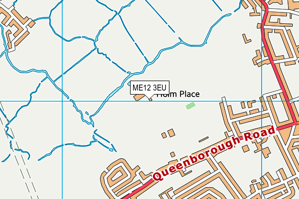 ME12 3EU map - OS VectorMap District (Ordnance Survey) ME12 3EU map - OS VectorMap District (Ordnance Survey)