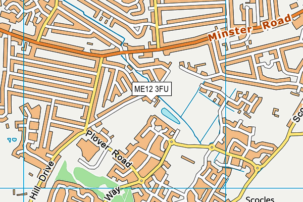 ME12 3FU map - OS VectorMap District (Ordnance Survey) ME12 3FU map - OS VectorMap District (Ordnance Survey)