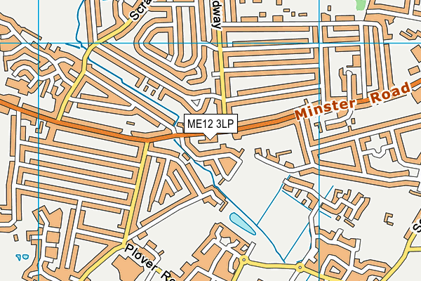 ME12 3LP map - OS VectorMap District (Ordnance Survey) ME12 3LP map - OS VectorMap District (Ordnance Survey)