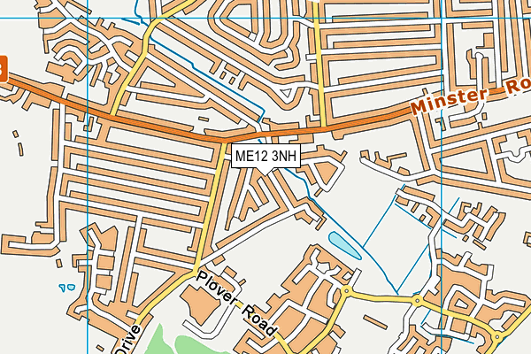 ME12 3NH map - OS VectorMap District (Ordnance Survey) ME12 3NH map - OS VectorMap District (Ordnance Survey)