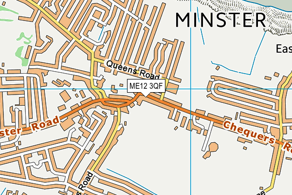 ME12 3QF map - OS VectorMap District (Ordnance Survey) ME12 3QF map - OS VectorMap District (Ordnance Survey)
