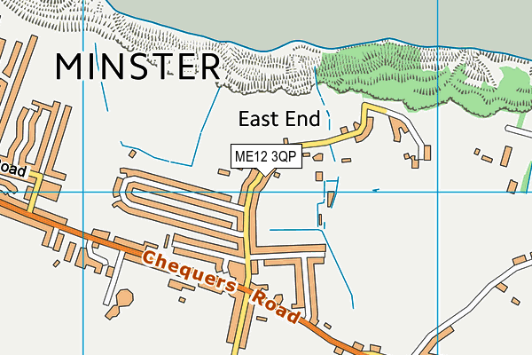 ME12 3QP map - OS VectorMap District (Ordnance Survey) ME12 3QP map - OS VectorMap District (Ordnance Survey)