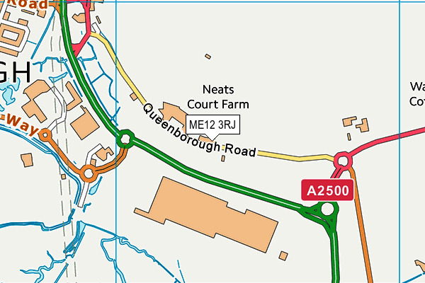 ME12 3RJ map - OS VectorMap District (Ordnance Survey) ME12 3RJ map - OS VectorMap District (Ordnance Survey)