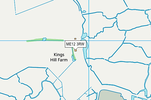 ME12 3RW map - OS VectorMap District (Ordnance Survey) ME12 3RW map - OS VectorMap District (Ordnance Survey)