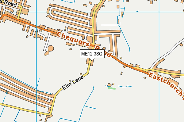 ME12 3SQ map - OS VectorMap District (Ordnance Survey) ME12 3SQ map - OS VectorMap District (Ordnance Survey)