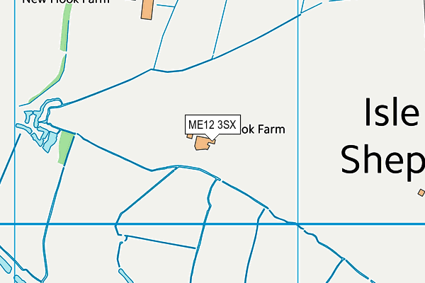 ME12 3SX map - OS VectorMap District (Ordnance Survey) ME12 3SX map - OS VectorMap District (Ordnance Survey)